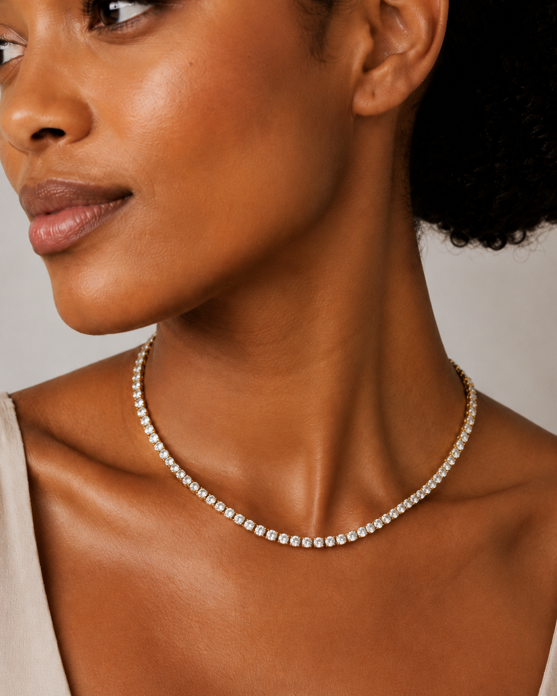 The Adjustable Tennis Necklace