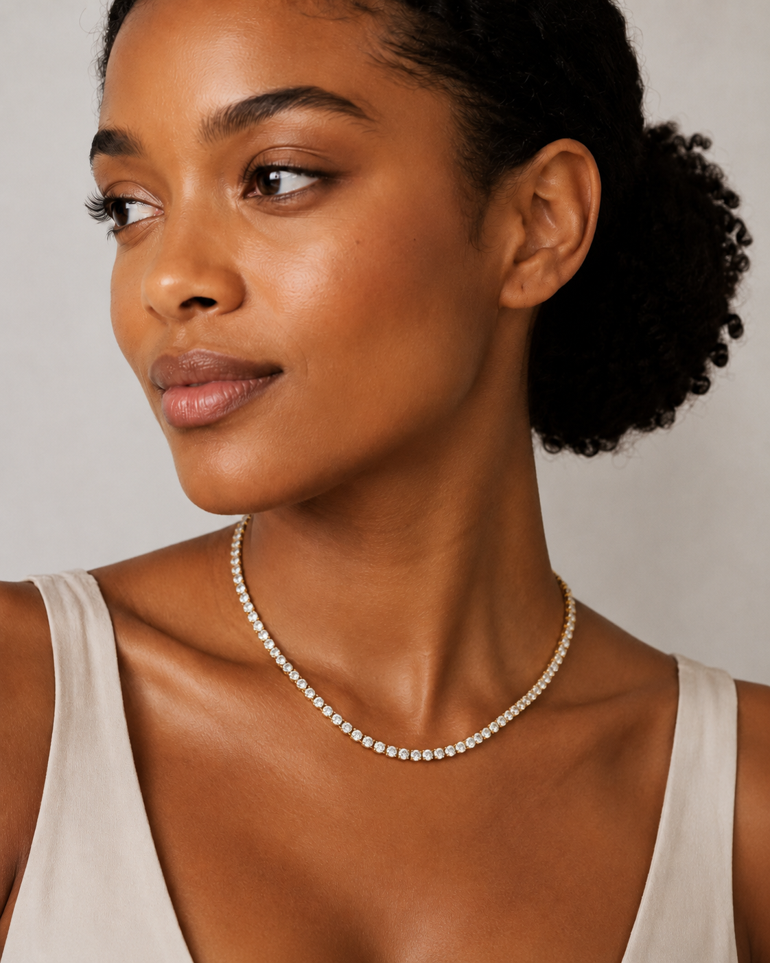 The Adjustable Tennis Necklace