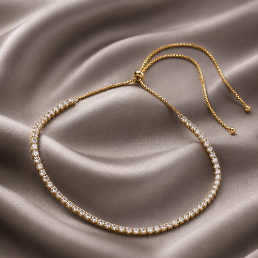 The Adjustable Tennis Necklace