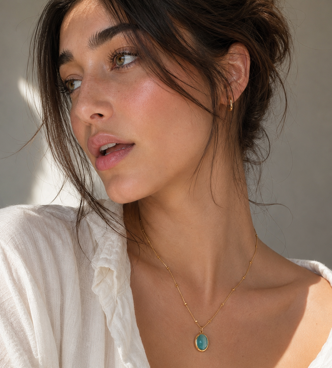 The Azure Pendant Necklace